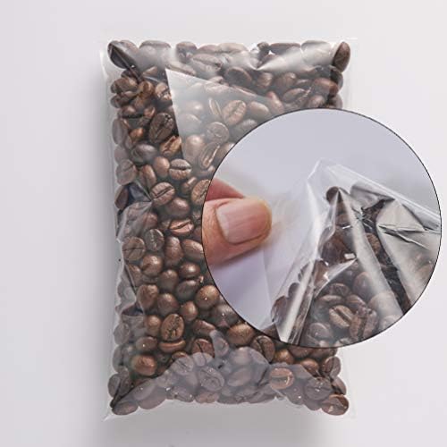 Amswow 4½ x 6½ polegadas de vedação de saco de celofane biscoito de cristal pequenos sacos de celofane sedáveis ​​para