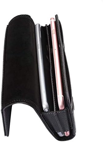 bolsa de proteção telefônica bolsa de couro universal coldre de bolsa compatível com 14/14Pro/13/13Pro/12/12Pro/11