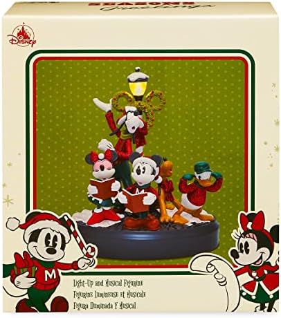 Disney Mickey Mouse e Friends Holiday Light-Up Musical Statue