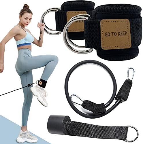 BIICOON Fitness Torthle Strap Set com banda de resistência para pernas, glúteos, abdominais e exercícios de quadril se encaixa em mulheres