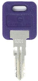 Link global G306 Chave de substituição: 2 chaves