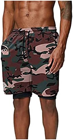 Frente plana de quase tempo masculino clássico clássico confortável encaixe shorts de praia esportes esportes ao ar livre