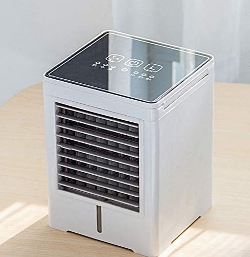 YCZDG USB Air Cooler Mini pequeno portátil para desktop Desktop Desk-condicionador de ar condicionado ventilador de refrigeração