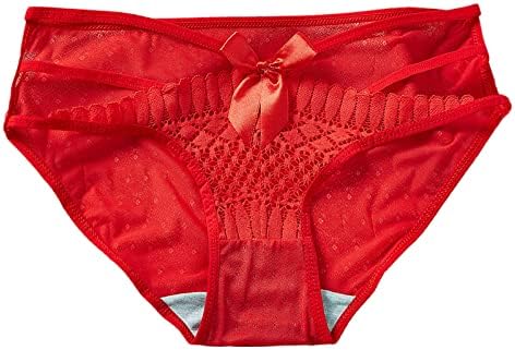 Calcinha de gola alta Boyshort para mulheres sexy pura clear lace roupas íntimas suaves e confortáveis ​​lingerie trafecível travessa