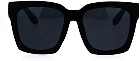 Estilo de namorado feminino XXL Geralmente, óculos de sol de plástico grosso