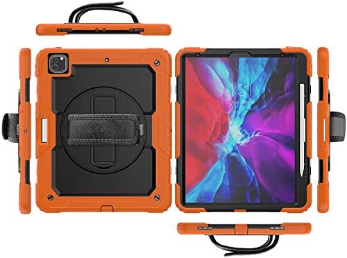 Tablet PC Case de proteção Tampa de proteção compatível com iPad Pro 12,9 polegadas 2020 à prova de choque de três