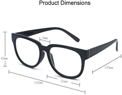 Olhe Zoom Reading Glasses 3 embalam mulheres leitor de estrutura de plástico elegante