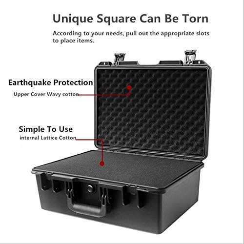Caixa de segurança protetora multifuncional HWZ caixa de ferramentas de plástico grossa