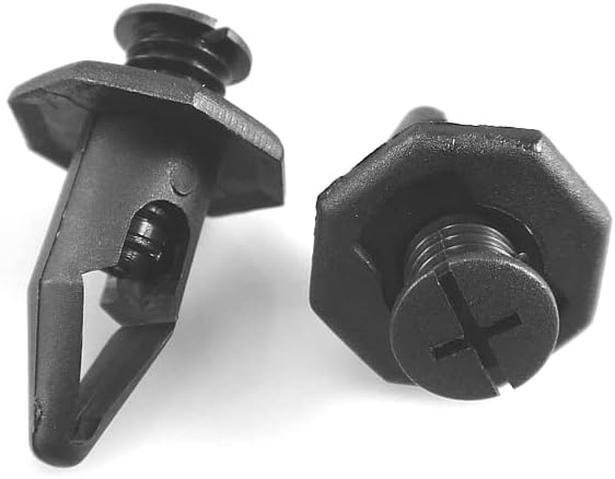Ignar 30x Black Nylon Rivet Fáscia Fascia Push-Type Retentor Clip 91504-SM4-000 FIT