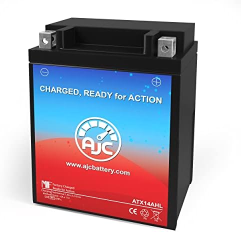 Bateria de substituição de PowerSports DeKa Etx15L - esta é uma substituição da marca AJC