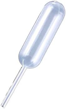 Zehhe 50pcs 4ml de transferência de plástico transparente líquido pasteur pipetas de líquido pasteur