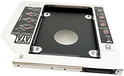 Dy-Tech 2nd SATA Drive HDD HDD SSD Caddy Adapter para Lenovo IdeaPad Y510 Y510P Y510PT