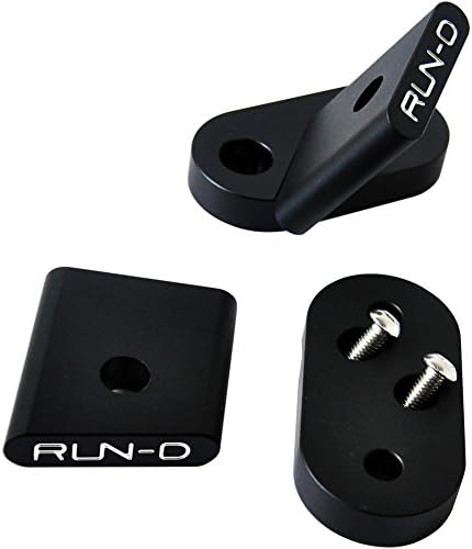 Run-D-Pillar Mount Mount Mount Bolsandos suportes de luz para Jeep Wrangler JK