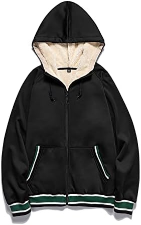Jackets ADSSDQ para homens, mais tamanhos de jaqueta básica Mensagens de manga comprida Festival Capas de casacos se encaixam suaves
