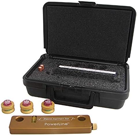 Johnson Nível & Tool 40-6210 Laser de alinhamento de roldana magnética com tecnologia Greenbrite, Green, 1 kit