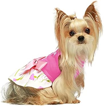 Fitwarm I Love You You Mom Dog Roupas Festival Festival Vestidos de cachorro Costumes de festa de cachorro Camisetas de cachorro Cat roupas rosa pequeno