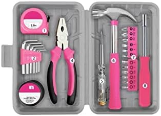 Proymo Toolset Hi-Spec multifuncional Caixa de ferramentas domésticas Definir