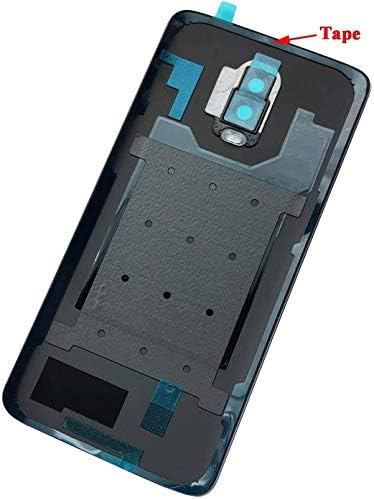 UbrokeiFixit para o OnePlus 6T Habitação traseira da parte traseira da porta de vidro Substituição para o OnePlus