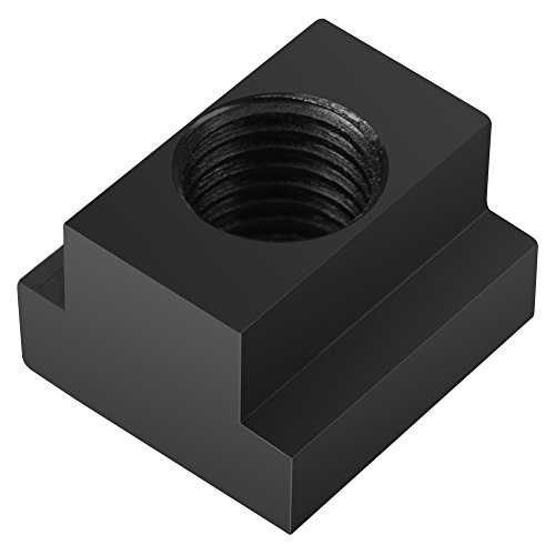 5 PCS M16 Black Oxide Acabar T nozes para mesas de máquinas -ferramenta - ajuste perfeito para flechas T -slots nozes
