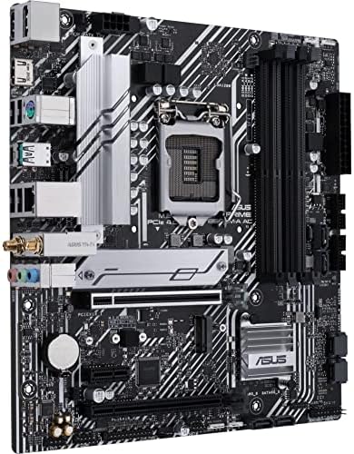 ASUS Prime B560M-A AC Intel B560 Matx Motherboard, PCIE 4.0, duas M.2Slots, 8Powerstage