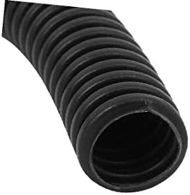 X-Dree Plastic 10mm x 13mm flexível de mangueira de tubo de conduto flexível 2,7m de comprimento 2pcs preto (tubo de manguera de