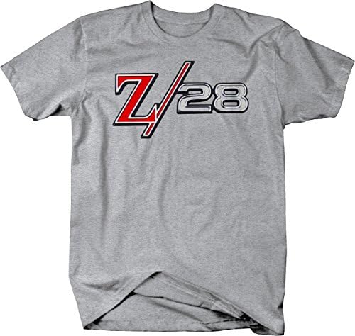 Impressões ousadas Muscle Car Camaro Z/28 Z28 Racing Performance Muscle Car Graphic Tam camiseta para homens