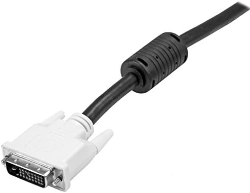 Startech.com 6 pés Link duplo DVI Cabo M / M DVI-D Cabo de vídeo para o seu monitor de computador / exibição DVI para DVI Cord