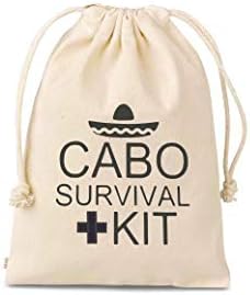 Conjunto de 10 sacos Cabo Sobrevivência Kit de Hans de Bacharel Sacos Bacharel Sacos Partema Casamento Partido de Casamento Bem