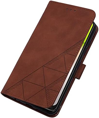 Cotdin para compatível com a capa da carteira Samsung Galaxy A03, caixa de galáxia A03 com couro de cartão com estojo de proteção