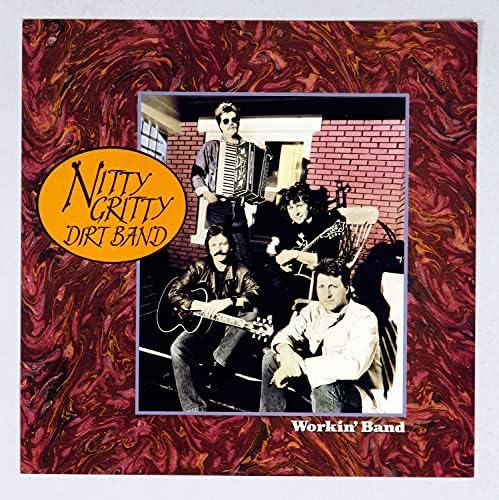 Nitty Gritty Dirt Band Poster Flat 1988 Workin 'Álbum Promoção 12 x 12