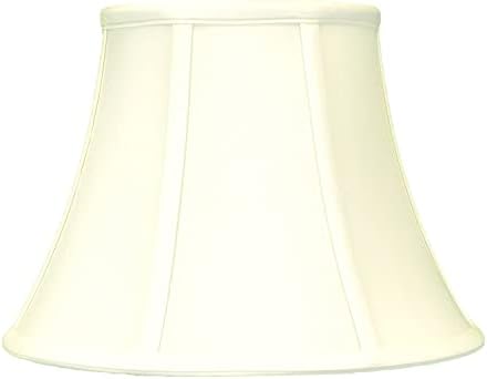 Royal Designs Oval Flare Bottom Do lado de fora do canto Basic Lamp Shade, Egg Shell, X X 13 , BS-725-18EG