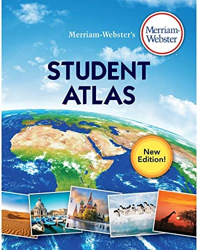 Atlas estudantil de Merriam-Webster Merriam-Webster, pacote de 2