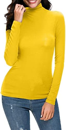 Blusas leves para mulheres camadas de base térmica Tops de manga longa de camiseta térmica de camisetas térmicas de manga longa