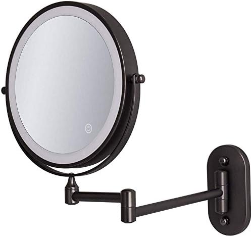 Espelhos de banheiro de 8 '' EDOSSA 8 '' Atualização de espelho de maquiagem de parede Atualização automática Off LED Shaving Mirror