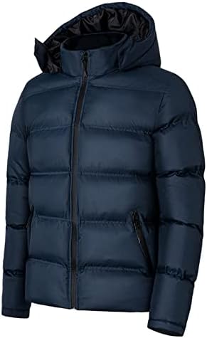 Jackets acolchoados de jackets de inverno masculino