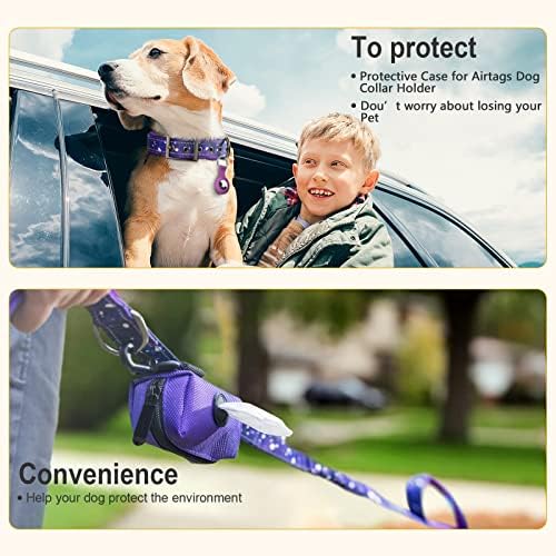 Colar de cachorro daganxi colar de neoprene macio ajustável colar de nylon de faixa refletível respirável para cães grandes médios,