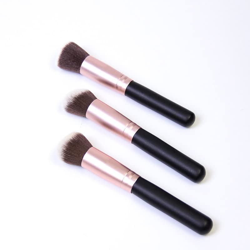 Conjunto de pincel de maquiagem Txukk, escovas de maçaneta de madeira cosmética 14 PCs para a sombra de mamadeira.
