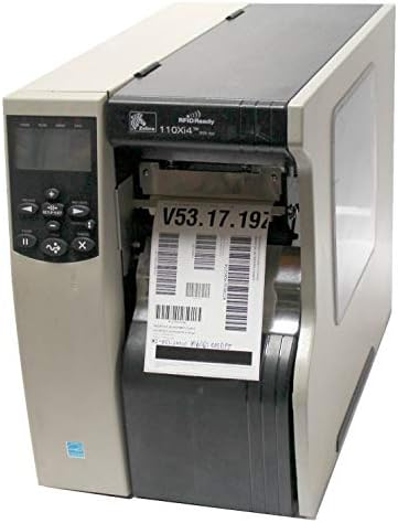 Impressora de etiqueta de código de barras Zebra 110xi4