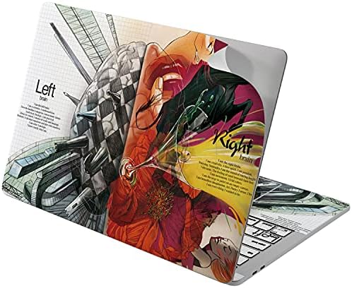 Lex Altern Vinyl Skin Compatível com MacBook Air de 13 polegadas Mac Pro 16 Retina 15 12 2020 2019 2018 Hemisférios cerebrais