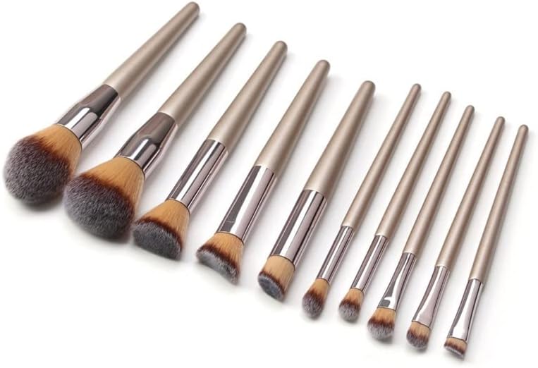 Pincéis de maquiagem smljlq define conjuntos de escovas de sombra multifuncional para os olhos misturando pincéis de sobrancelha