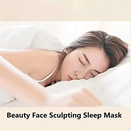 Woslxm beleza rosto esculpindo máscara de sono, máscara de levantamento de linha V cinta de emagrecimento facial, máscaras de faces