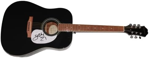 Lindsay Ell assinou autógrafo em tamanho grande Gibson Epiphone Guitar Guitar w/ James Spence Autenticação JSA CoA - Superstar de