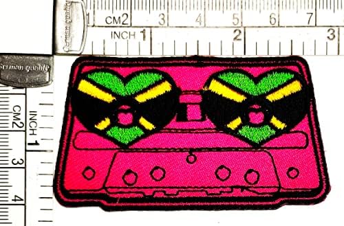 Kleenplus 3pcs. Fita fita cassete amor de festa de amor de festa patch patch rosa fita adesiva de fita bordada de manchas