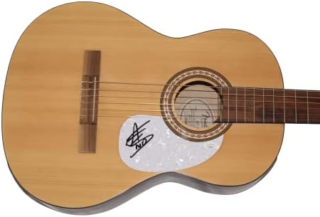 Mitchell Tenpenny assinou autógrafo em tamanho grande violão Fender Guitar b W/James Spence Autenticação JSA Coa - Superstar