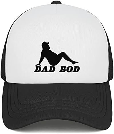 Papai Bod Bordado Hat bordado Capace de beisebol Capace de caminhão de beisebol ajustável Snapbacks Hat Hat Gifts Para o Dia dos Pais, Aniversário