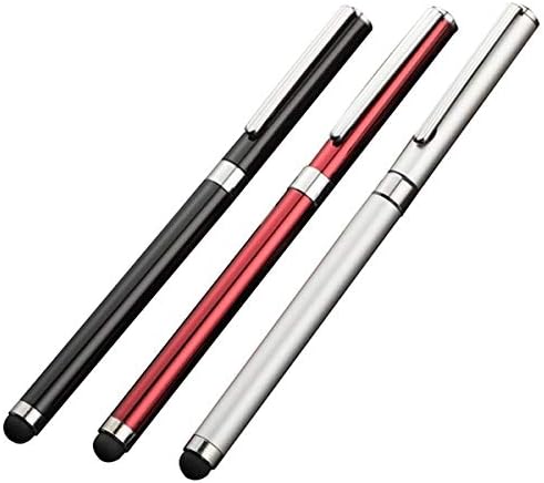 Tek Styz Pro Stylus + caneta compatível com LG 16T90P-K.AAE7U1 com toque de alta sensibilidade personalizado e tinta preta!