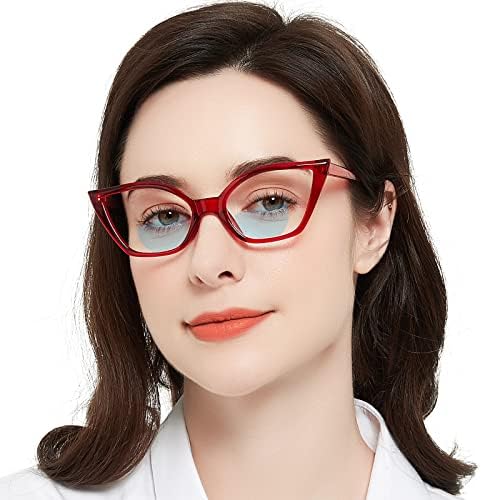 Mare Azzuro Cat Eye Bifocal Reading Glasses Mulheres Blocking Light Blocking Readers 1.0 1.25 1,5 1,75 2,0 2,25 2,5 2,75