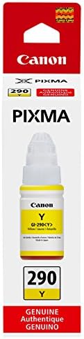 Canonink 1598C001 Canon Pixma GI-290 Bottle de tinta amarela, compatível com Pixma G4200, PIXMA G3200, PIXMA G2200, PIXMA G1200 e G4210