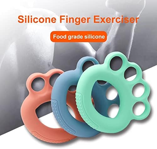 Fortalecedor de punho da mão Houkai e exercícios de dedos portáteis anel de anel de anel de mão de mão de silicone gracher Gripper para dedo físico
