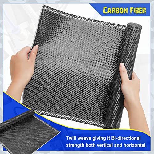 Folha de fibra de fibra de fibra de fibra de carbono de 6,5 pés x 12 - folha de fibra de carbono - 2x2 Terceira -tea -3k/220g